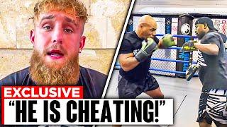 Jake Paul TERRIFIED Reaction After Mike Tyson TRAINING With Floyd Mayweather