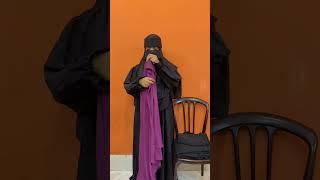 Nikab details   #hijab #nikab #burkha #viral #mahfuja'scollection #foryou
