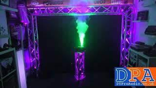 Equinox Verti Blast Vertical Jett Smoke Machine  Unboxing and Demo | DYProAudio