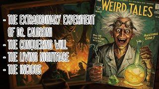 Three Horror Stories from Weird Tales Magazine (April 1923) | Comp 6 | ASMR Campfire Ambiance