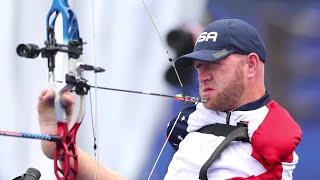 'Armless archer' Matt Stutzman wins historic gold medal at Paris Paralympics