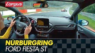 Best of Nürburgring : Ford Fiesta ST 2019 on wet track (ESP off, Performance package)