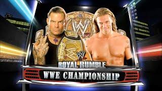 Story of Jeff Hardy vs. Edge | Royal Rumble 2009