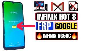 Infinix Hot 8 (X650C) FRP Bypass Without PC | Infinix Hot 8 Google Account Bypass | FRP Unlock |