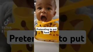 Food Prank on Baby #ThrowbackThursday