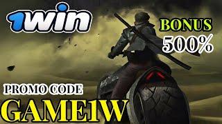 1WIN REGISTRATION - ENTER PROMO CODE GAME1W AND GET +500% BONUS