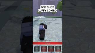 EASY ONE SHOT LUFFY COMBO | ROBLOX PIRATE BATTLEGROUNDS