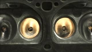 441 Chevy Heads Porting Exhaust Ports