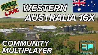  Setting up a NEW Community Multiplayer Server on Western Australia 16X - FS22