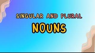 Singular and plural nouns l @Zablearningpage