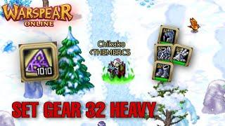 Warspear Online - Amping Set gear 32 heavy