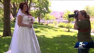 Happy couple, photographer adjust plans after Devon Tower incident affects wedding