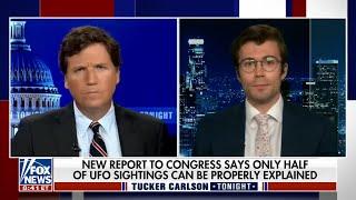 Tucker Hosts Josh Boswell on UAP UFO Increase