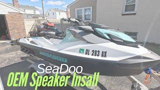 SeaDoo OEM Speaker Install // How To