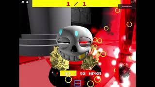 Sans multiverse battles I beat 3D fell on mobile 1st try 3D fell showcase and code