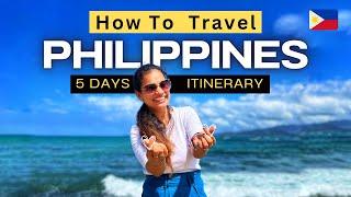 5 Days in the Philippines - Perfect Itinerary | India to Philippines Travel Guide | VISA, SIM, FOREX