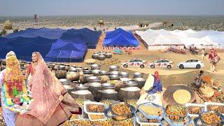 Huge Wedding in Village | Cooking for 15000 People | Village Wedding Food Shadi Ka Khana Katwa gosht