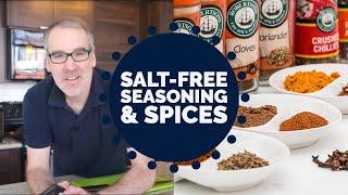 My Favourite Salt Free Seasonings & Spices