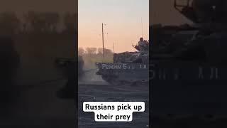 Russians pick up their prey