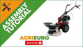 Eurosystems RS210 Wheeled Self-propelled Petrol Rotary Scythe Mower - Assembly tutorial