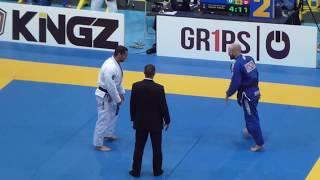 Jeff Lawson vs Aurelio da Silva Zorz - IBJJF European Open 2016 - Black Master 2 - Middle