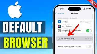 How To Change Default Browser On iPhone