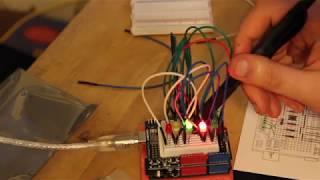 Project 3: Traffic Light - Build :: DFRobot Arduino Starter Kit