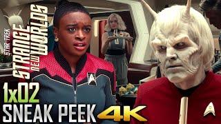 Star Trek Strange New Worlds 1x02 Sneak Peek Clip ► 4K (Teaser Trailer Promo) 102 S01E02 Ready Room