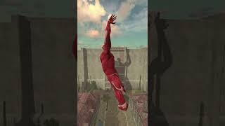 Eren Vs The Colossal Titan