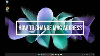 How to change MAC address on Windows 7/8/10/11 |No CMD |