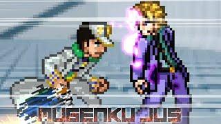 Jotaro Kujo DiU vs Kira Yoshikage - Jojo's Bizarre Adventure ANIME MUGEN JUS