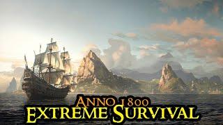 Anno 1800 EXTREME Longplay - HARDMODE Citybuilder vs 3 AI Opponents Lets Play Survival