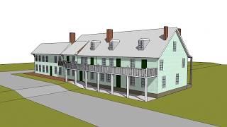 Dielman Inn: Architectural 3D Model by Preservation Maryland