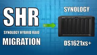 Synology SHR Migration on the DS1621XS+ NAS