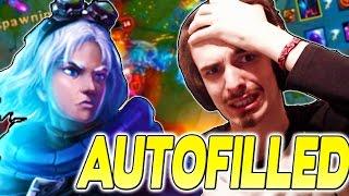 AUTOFILLED AD CARRY - Foxdrop Best Moments - League of Legends