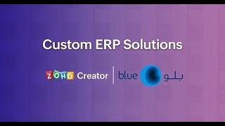 Custom ERP Solutions | Blue LLC - Alserkal Group | UAE | Zoho Creator