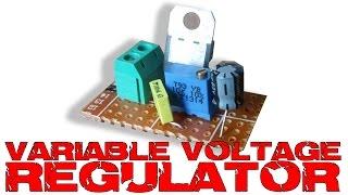 Variable voltage regulator tutorial