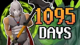 1,095 Days of Ironman Progression
