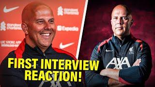 Arne Slot: The First Interview -  IMMEDIATE REACTION!