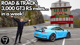 3,000 miles in a 911 GT3 RS… in one week!