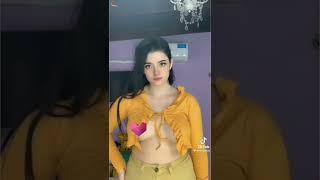 hot random insta girl showing big boobs. no bra tiktok challenge