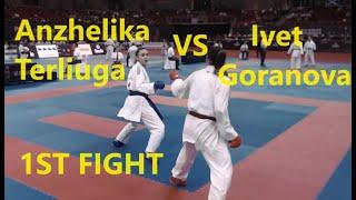 Anzhelika Terliuga vs Ivet GoranovaㅣWKF KARATE WORLD CHAMPIONSHIPS 2023 BUDAPEST