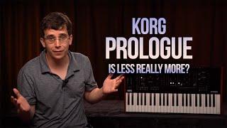 Korg Prologue Full Review and Demo | Is Less Really More?