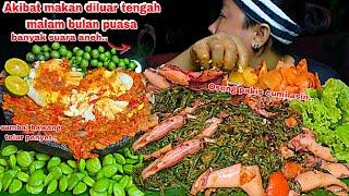 AKIBAT MAKAN TENGAH MALAM DIBULAN PUASA ,BANYAK SUARA ANEH ,MIRIP SUARA KUNTIL.PAKIS CUMI ASIN