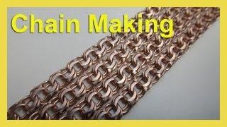 How to make chain "Bismark" - Как делать цепь Бисмарк - Chain making