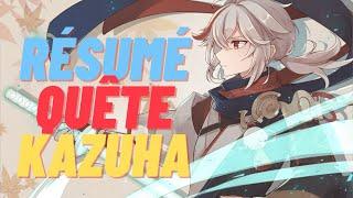 Résumé de la quête de Kazuha - Lore Genshin Impact FR