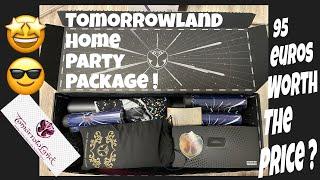 TOMORROWLAND - AROUND THE WORLD - HOME PARTY PACKAGE -UNBOXING