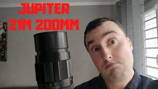 Obiektyw manualny Jupiter 21M 200mm F/4 m42 produkcji Rosyjskiej | Pancerny obiektyw za 100zł