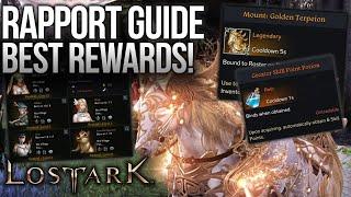 LOST ARK'S RAPPORT GUIDE - BEST REWARDS IN THE GAME?! [BEGINNERS GUIDE]