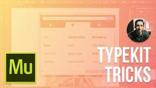 Adobe Muse CC 2015 Tutorial | Typekit Tips and Tricks